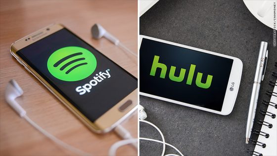 Spotify and Hulu team up for $13 subscription bundle