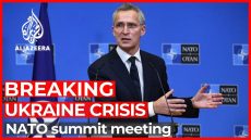 NATO holds video summit meeting as Ukraine crisis intensifies