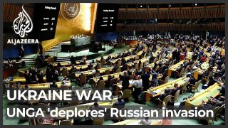 UN General Assembly demands Russia withdraw troops from Ukraine